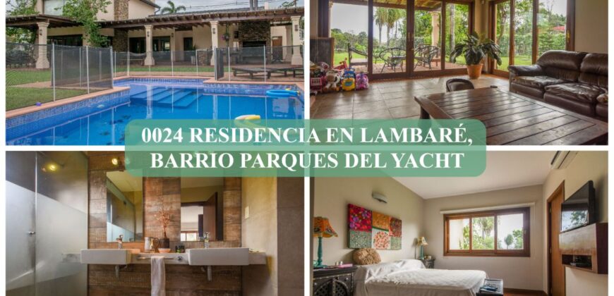 0024 RESIDENCIA EN LAMBARE, Bo. PARQUES DEL YACHT