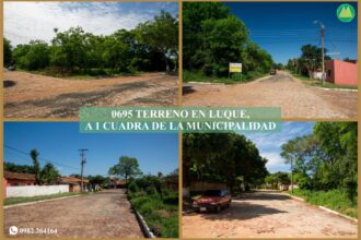 0695 TERRENO EN LUQUE, ZONA MUNICIPALIDAD