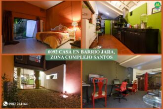 0092 CASA EN BARRIO JARA, ZONA COMPLEJO SANTOS