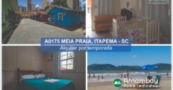 A0175 CHALET EN MEIA PRAIA, ITAPEMA – ALQUILER POR TEMPORADA