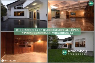 0811 RESIDENCIA EN BARRIO MARISCAL LÓPEZ