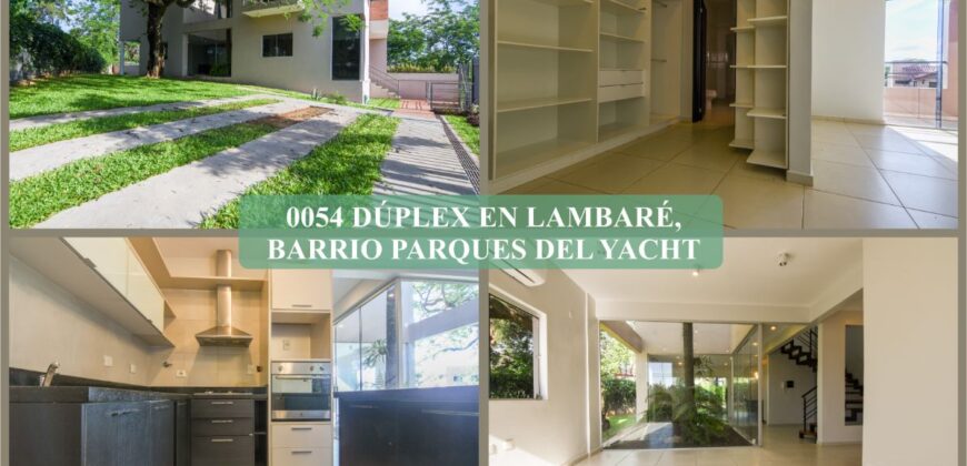 0054 DUPLEX EN LAMBARE, BARRIO PARQUES DEL YACHT