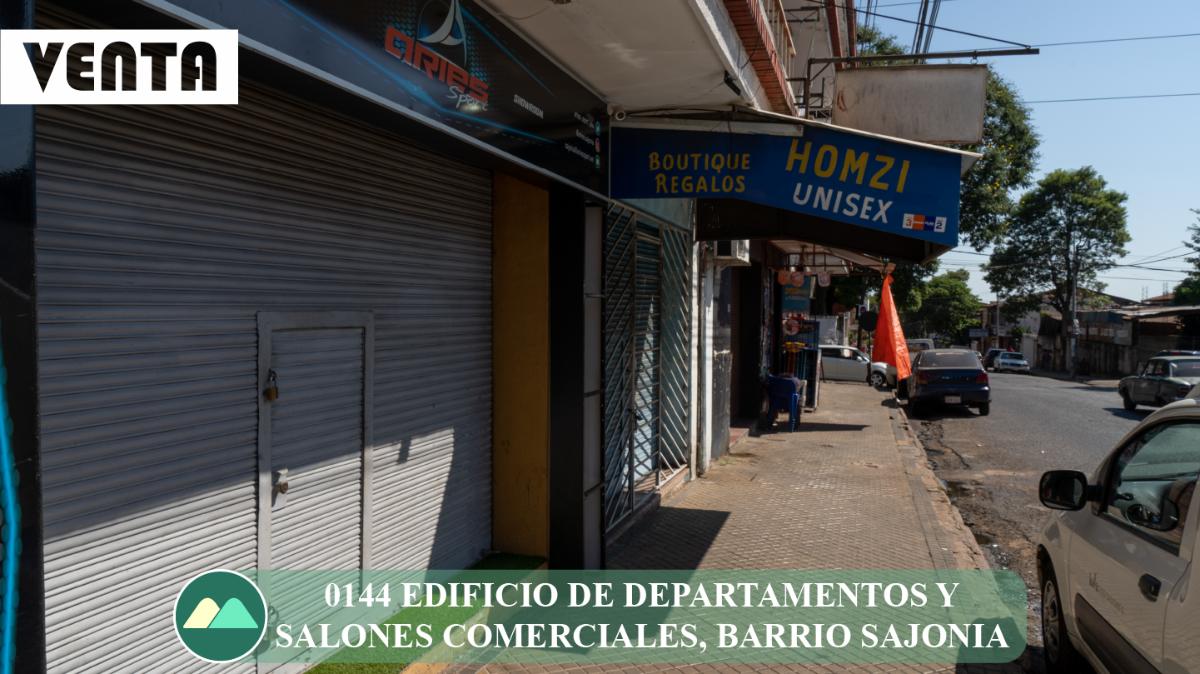 0144 EDIFICIO DE SALONES, OFICINAS Y DPTOS. EN BARRIO SAJONIA