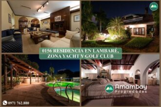 0156 RESIDENCIA EN LAMBARÉ, ZONA YACHT Y GOLF CLUB