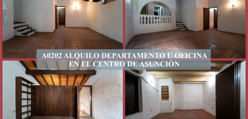 A0202 ALQUILO DEPARTAMENTO U OFICINA, BARRIO LA ENCARNACIÓN