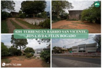 0201 TERRENO EN ASUNCIÓN, BARRIO SAN VICENTE