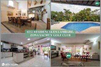 0232 RESIDENCIA EN LAMBARÉ, ZONA YACHT Y GOLF CLUB