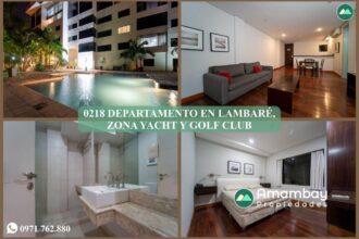 0218 DEPARTAMENTO EN EDIFICIO MACONDO, ZONA YACHT Y GOLF CLUB