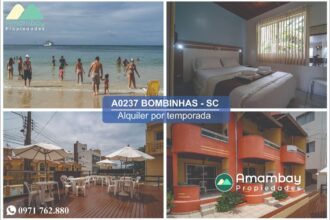 A0237 DEPARTAMENTO EN BOMBINHAS – ALQUILER POR TEMPORADA 