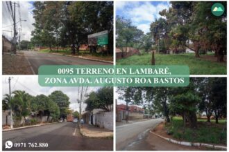 0095 TERRENO EN LAMBARÉ, BARRIO SANTA LUCÍA