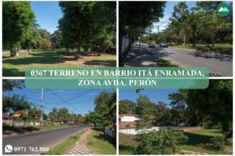 0367 TERRENO EN BARRIO ITA ENRAMADA, ZONA AVDA. PERÓN