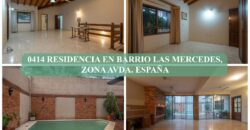 0414 RESIDENCIA EN BARRIO LAS MERCEDES, ZONA AVDA. ESPAÑA