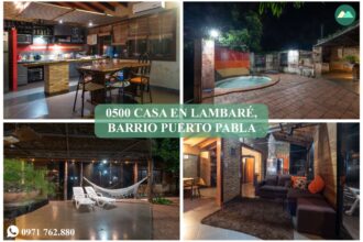 0500 CASA EN LAMBARE, BARRIO PUERTO PABLA