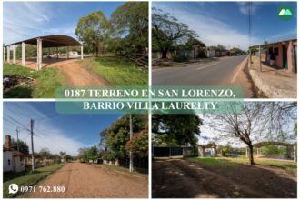 0187 TERRENO EN SAN LORENZO, BARRIO VILLA LAURELTY