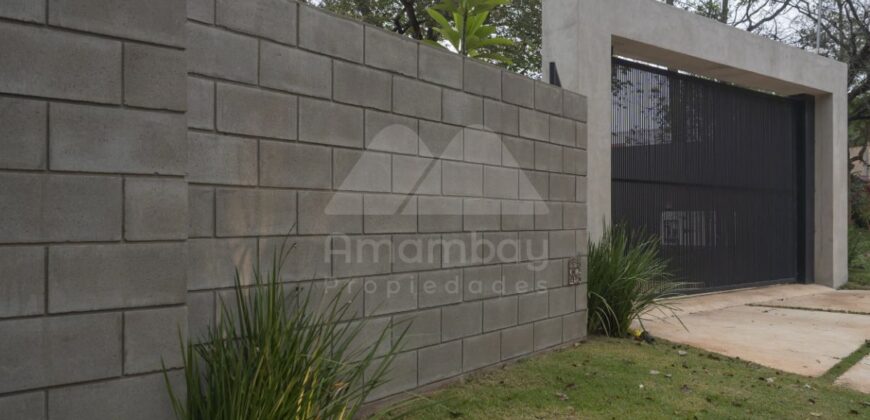 0496 RESIDENCIA A ESTRENAR EN SAN BERNARDINO, ZONA AVDA. GUILLERMO NAUMANN 