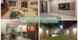 0525 DUPLEX EN LAMBARÉ, ZONA YACHT Y GOLF CLUB