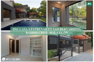 0561 CASA A ESTRENAR EN SAN BERNARDINO, BARRIO CRISTOBAL COLÓN