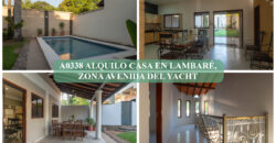 ALQUILO CASA EN LAMBARÉ, ZONA YACHT Y GOLF CLUB